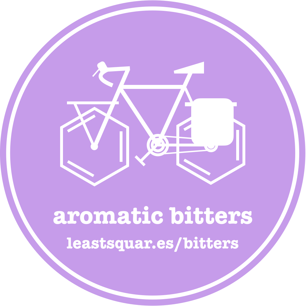a small bottle of aromatic bitters