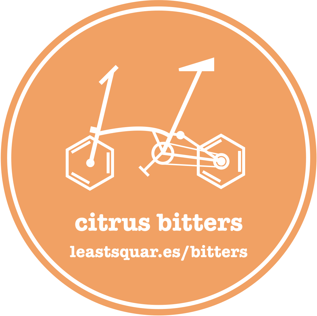a small bottle of citrus bitters