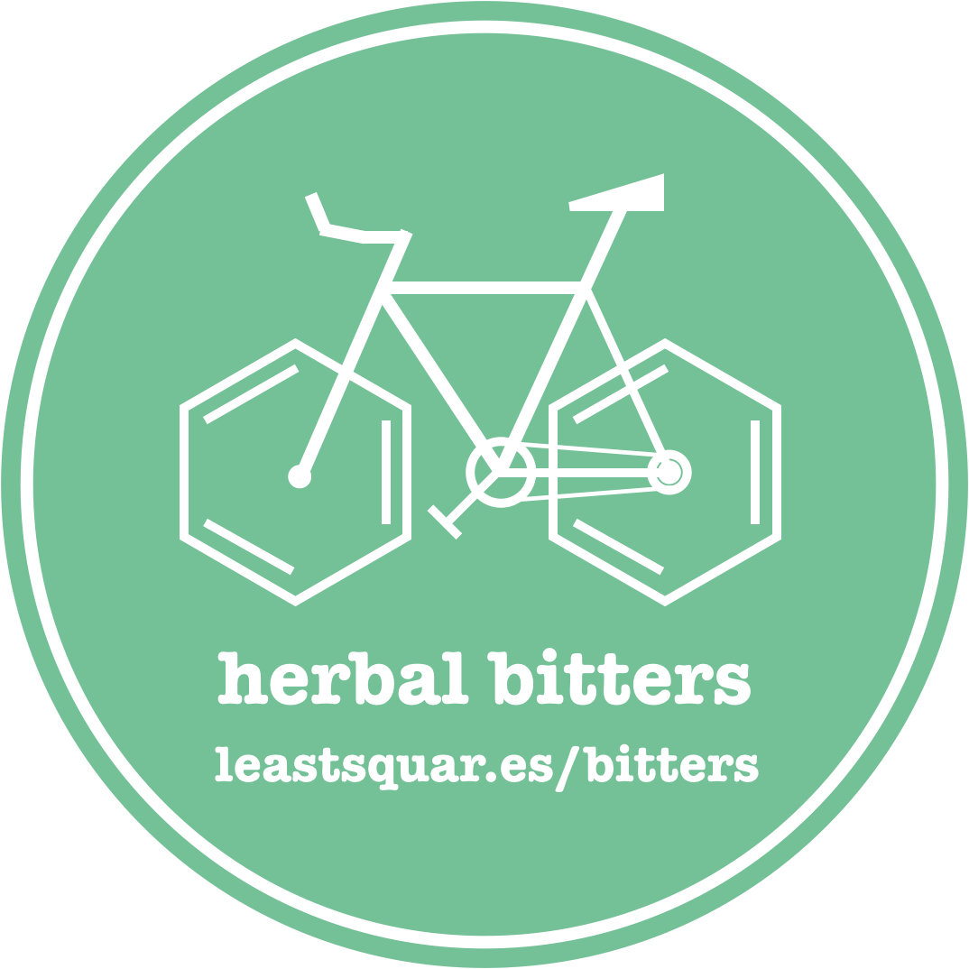 a small bottle of herbal bitters