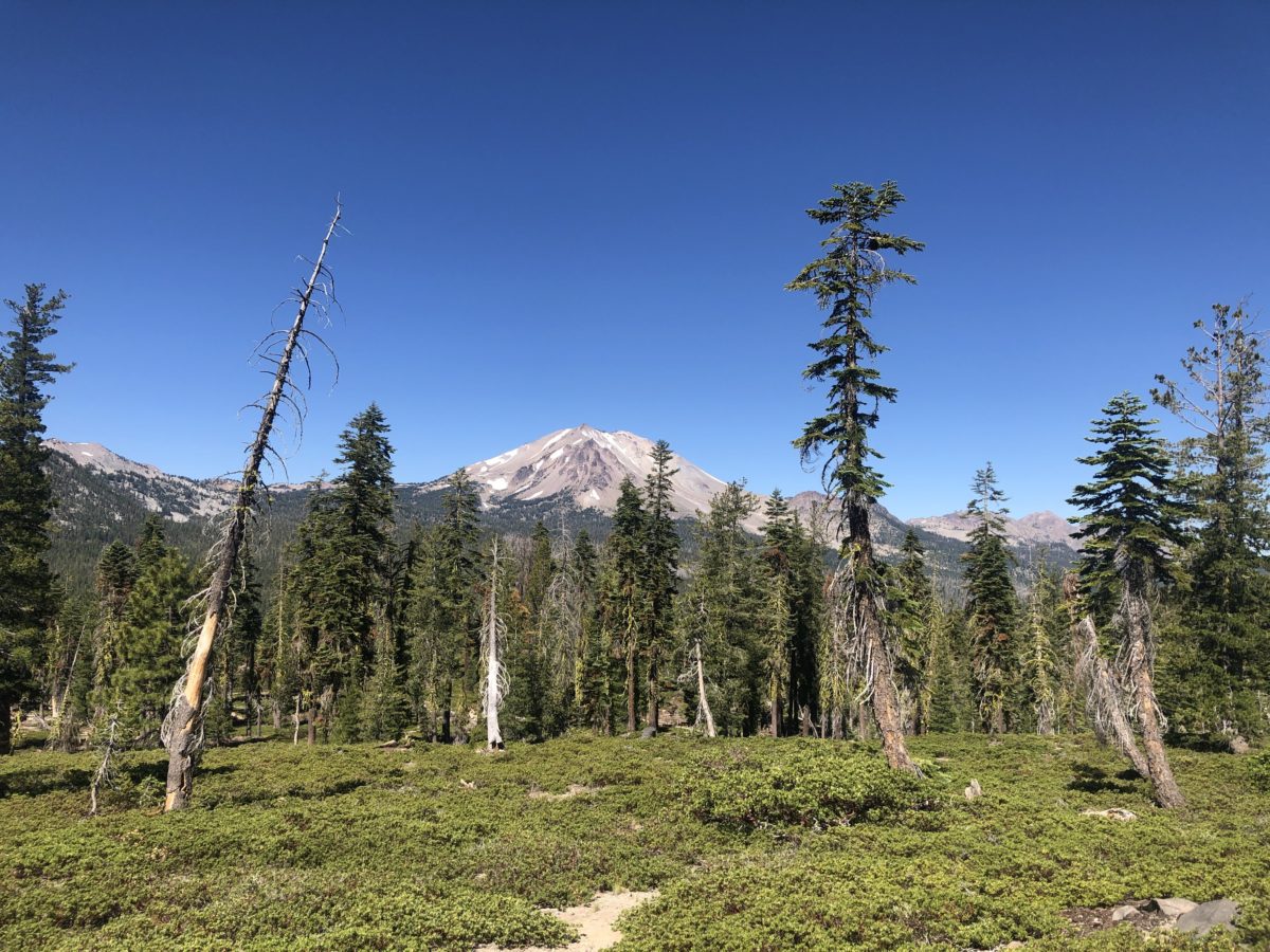 Lassen Peak from a distance