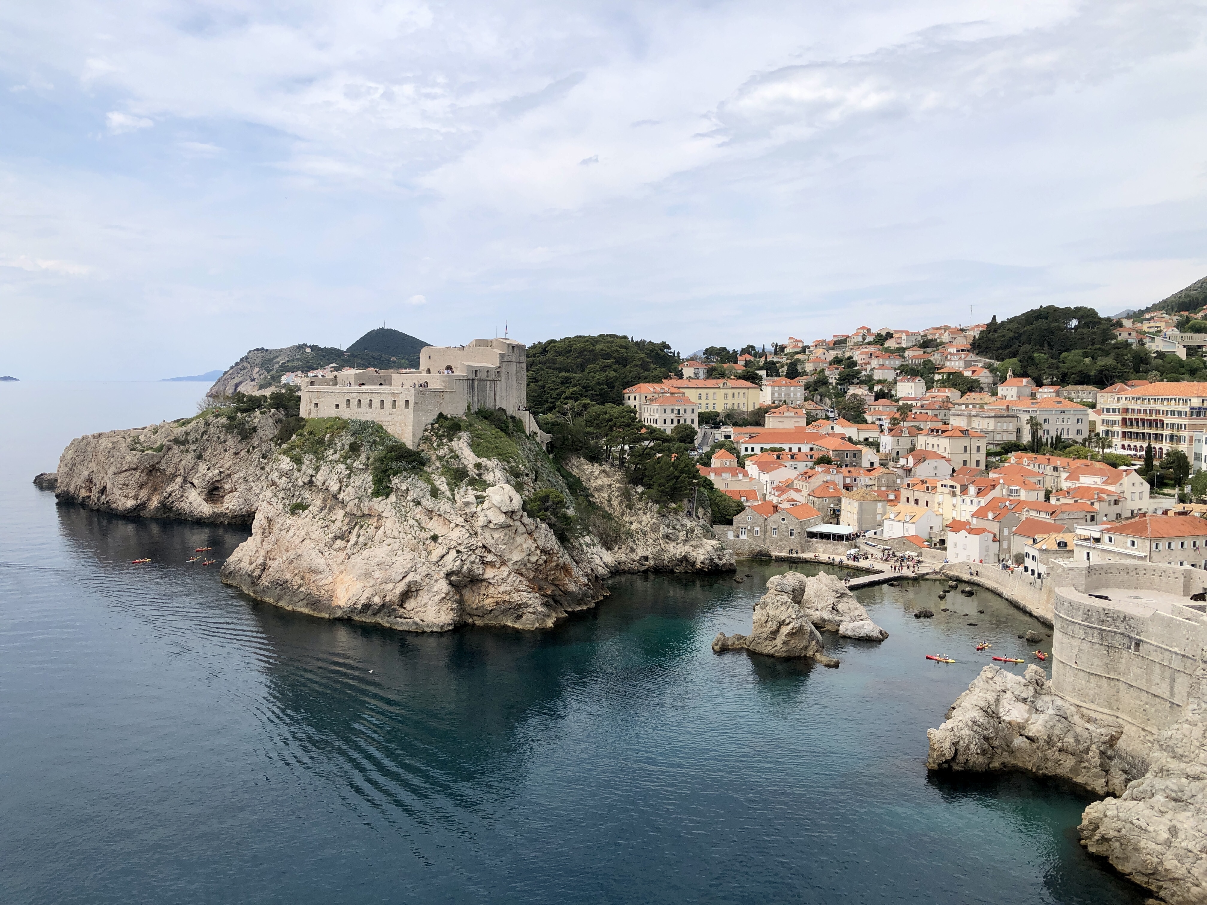 cove outside of Dubrovnik old town